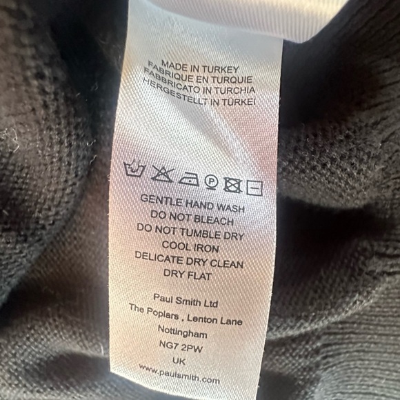 PS Paul Smith Color Block Wool/Cotton Sweater Size XL Excellent Condition! - Picture 9 of 10